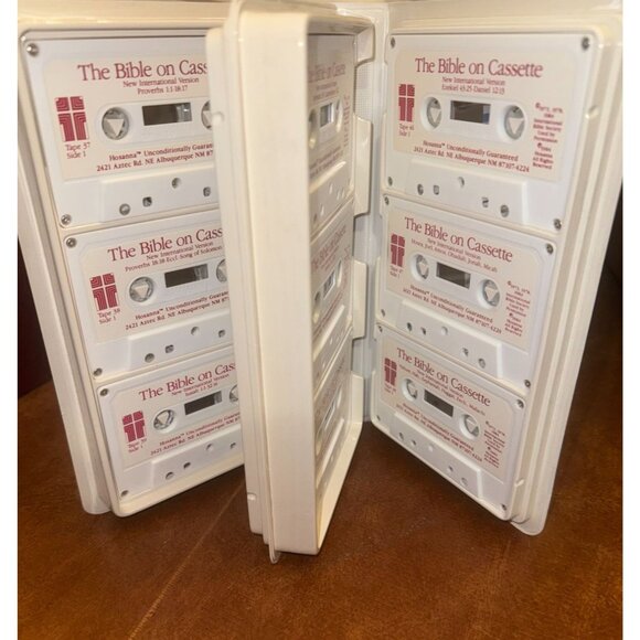 The Bible On Cassette New International Version Old Testament Complete Set - Picture 9 of 12